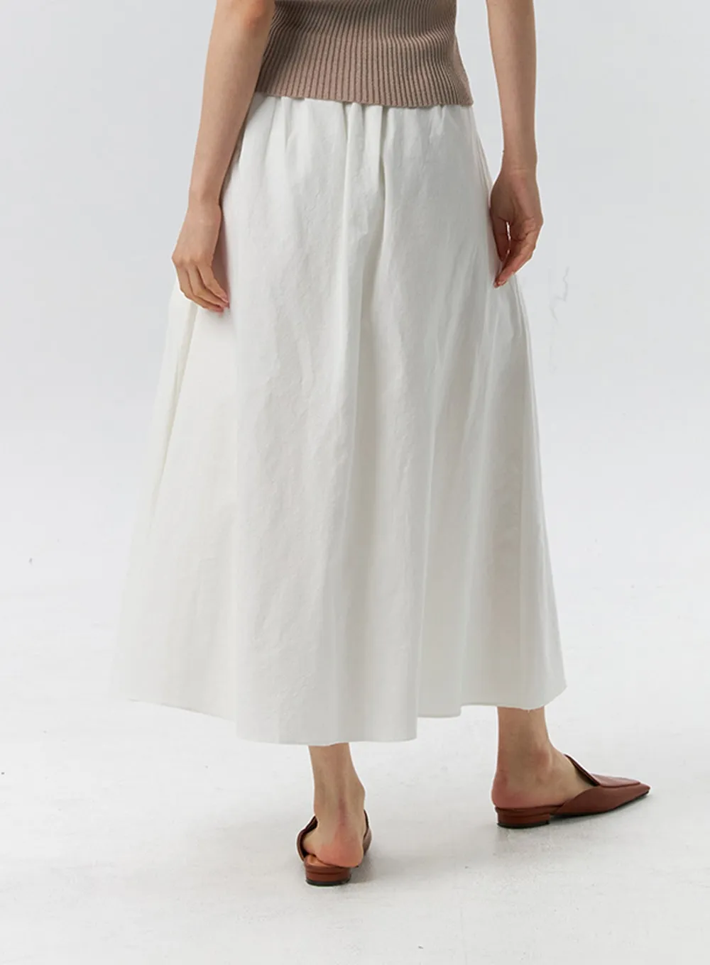 A-Line Maxi Skirt IL326