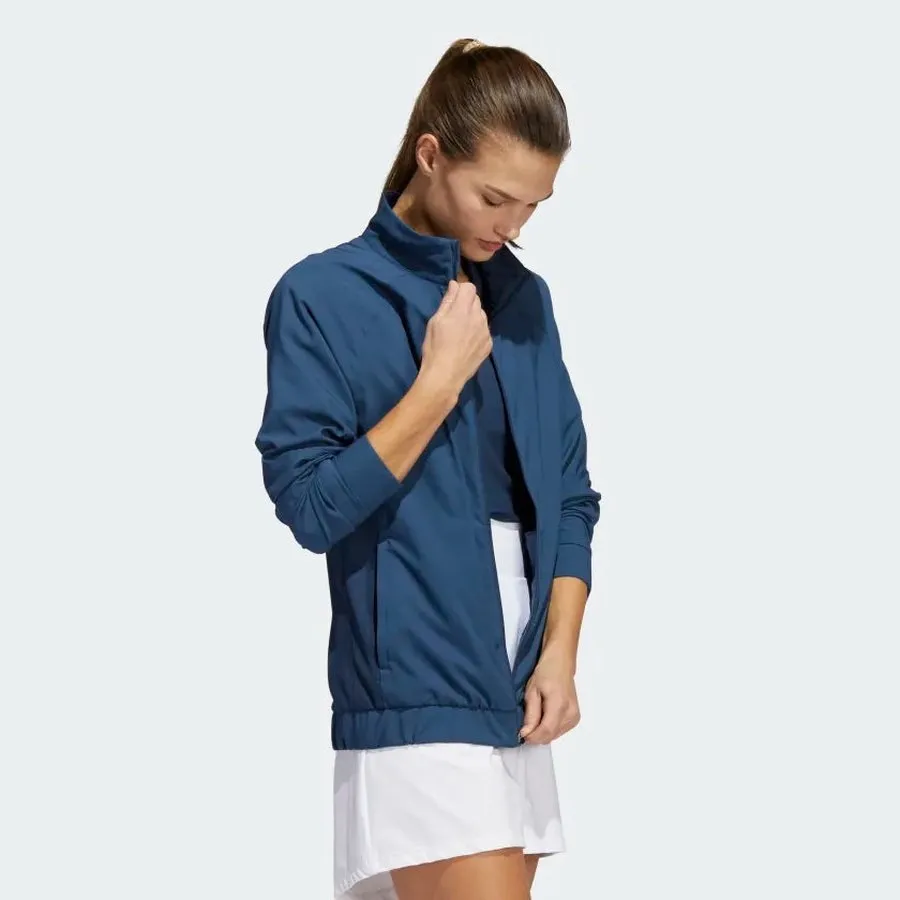 Adidas Ladies Essentials Full-Zip Jacket Blue