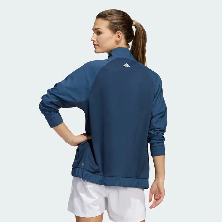 Adidas Ladies Essentials Full-Zip Jacket Blue