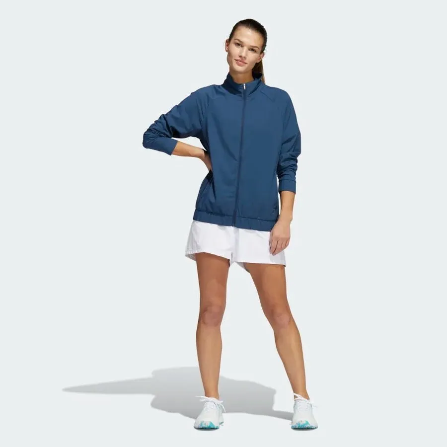 Adidas Ladies Essentials Full-Zip Jacket Blue