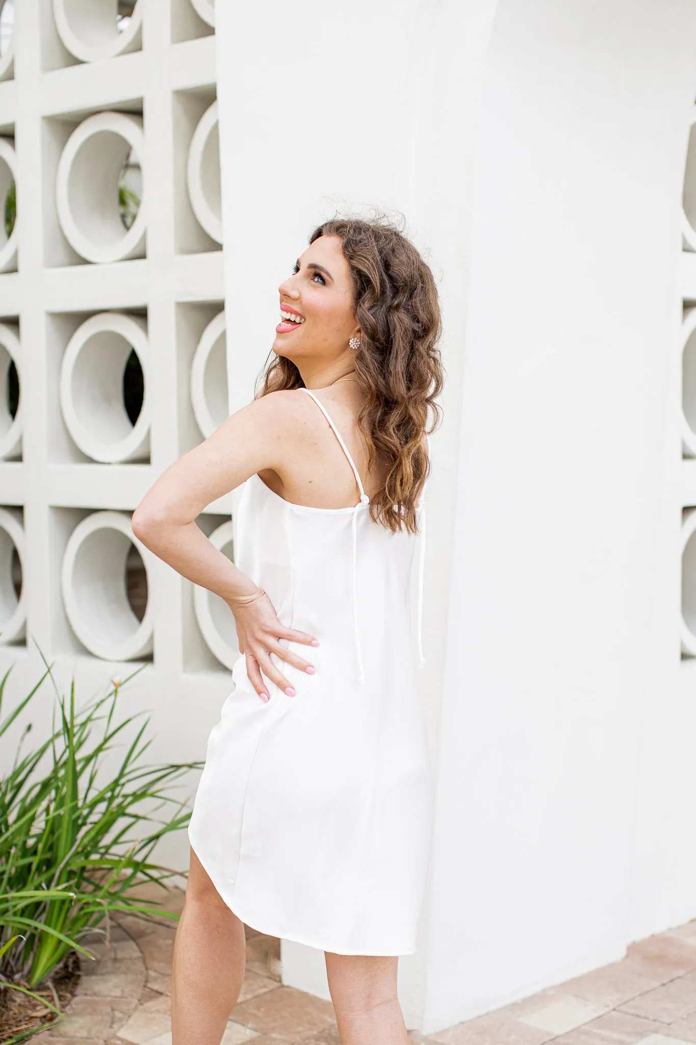 Angelic White Slip Dress