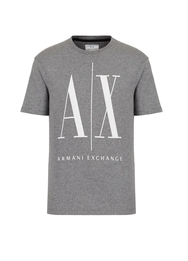 Armani Exchange Icon Logo Regular Fit T-Shirt 8NZTPAZJH4Z