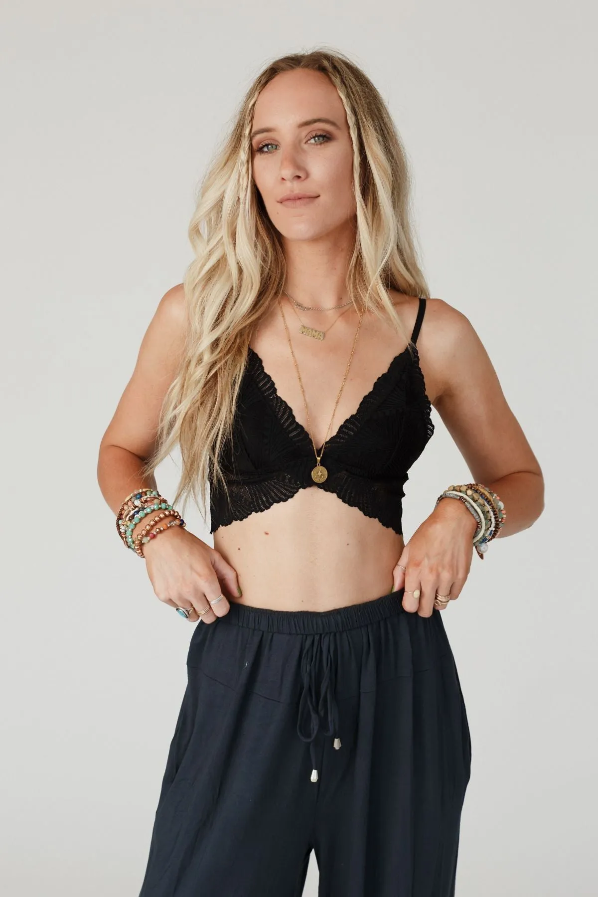 Butterfly Beauty Bralette - Black