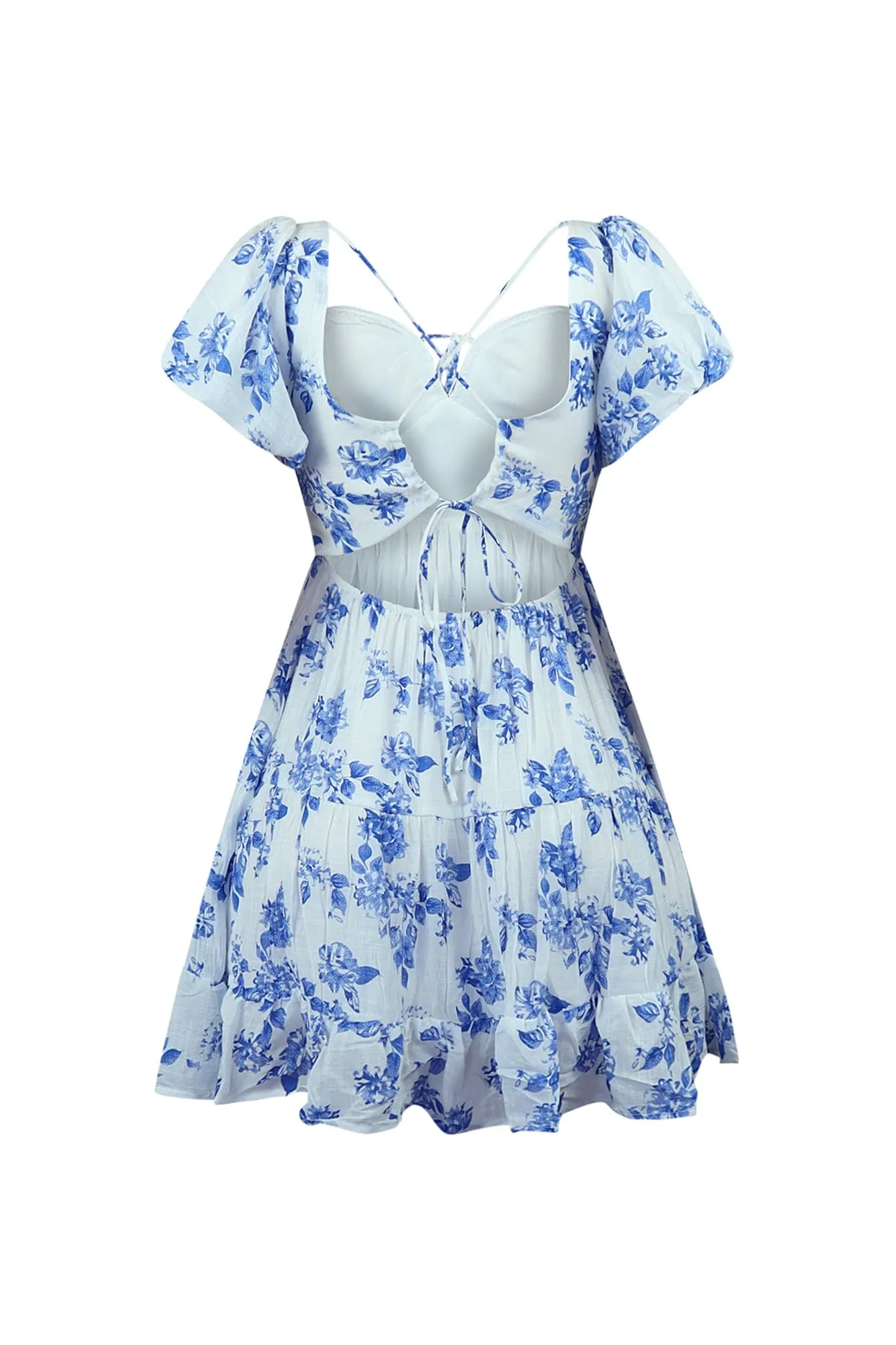 Cherish Me Floral Ruffle Mini Dress