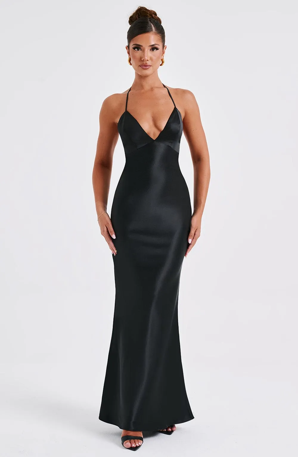 Delphine Maxi Dress - Black