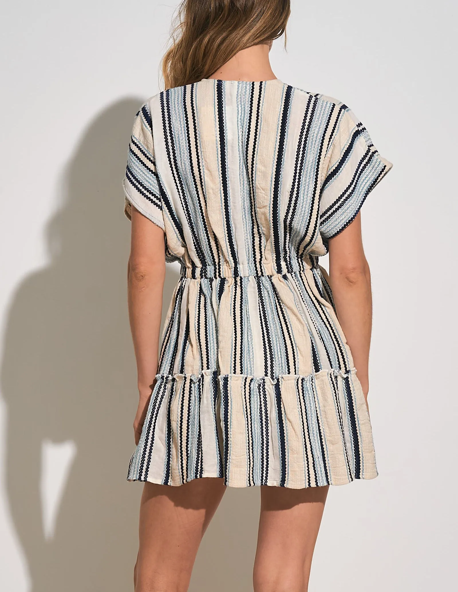 Elan Stripe Mini Dress