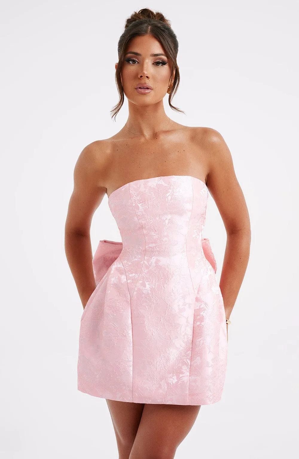 Elenora Mini Dress - Blush