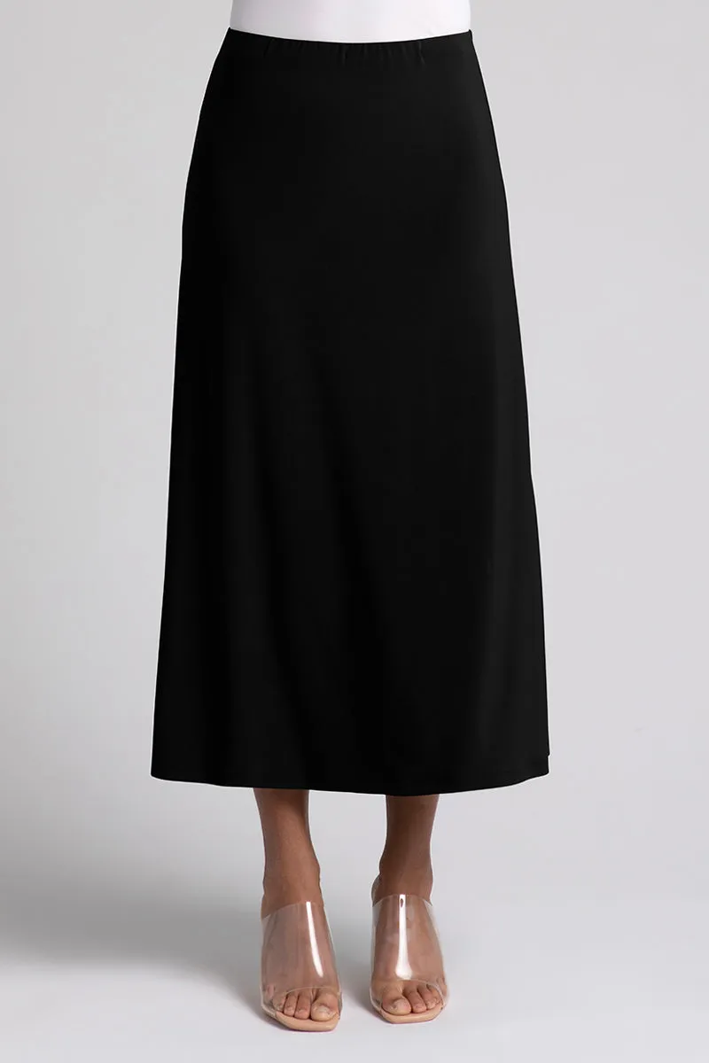 Essential A-Line Skirt | Black