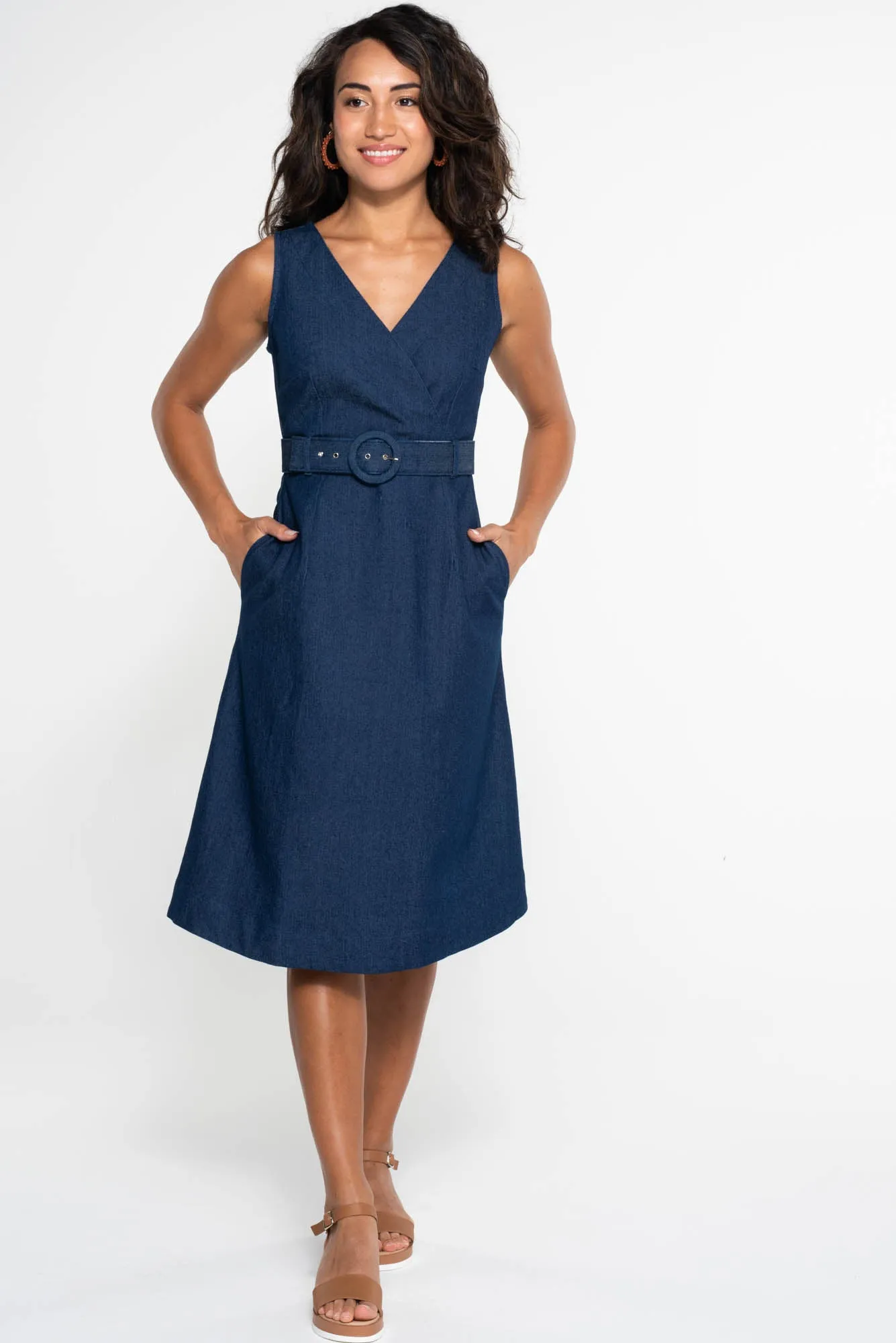 Layla Dress Denim