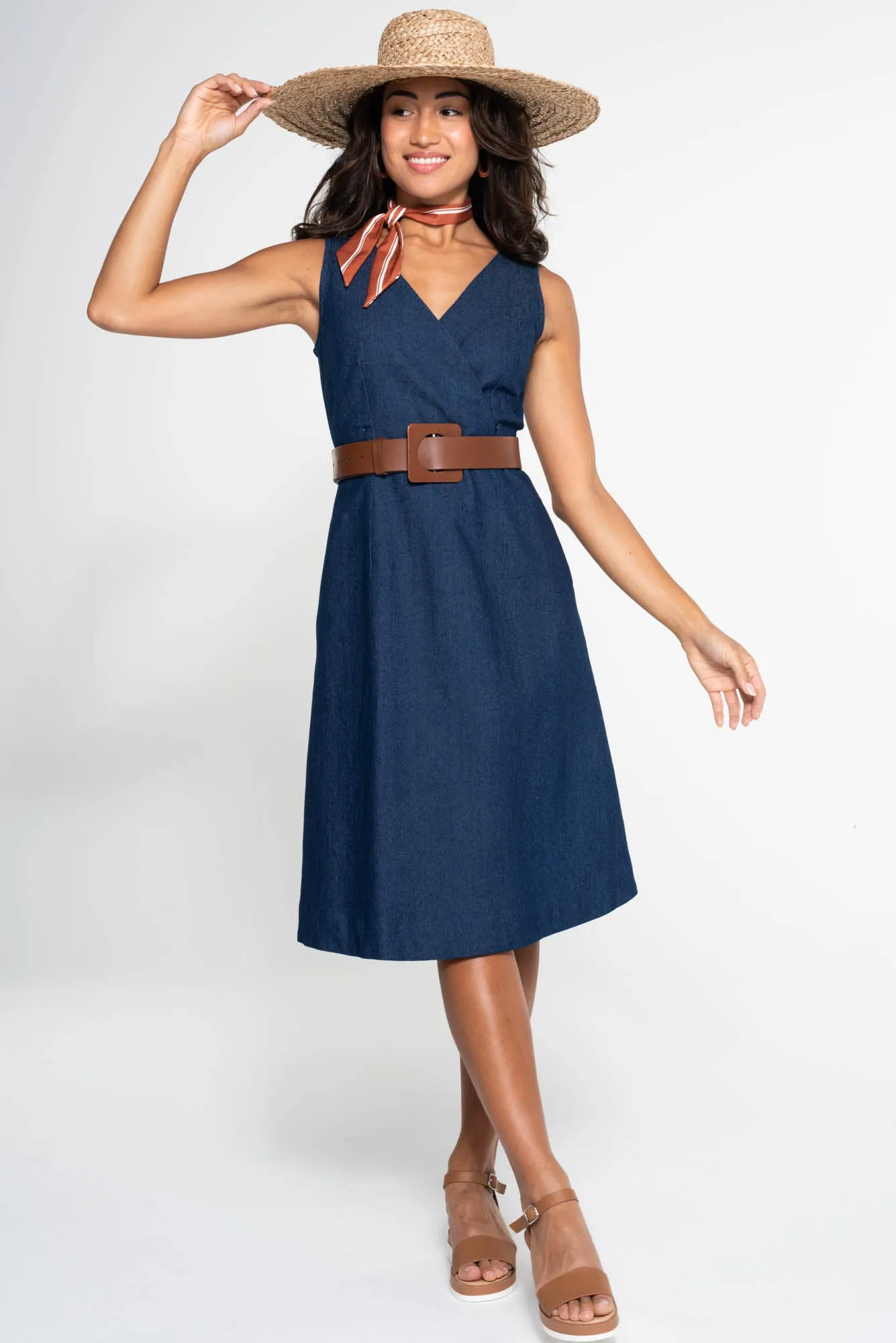 Layla Dress Denim