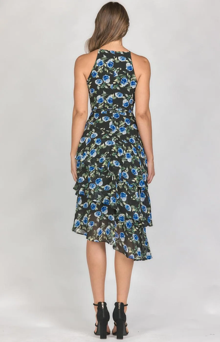 Misha Dress - Navy Floral