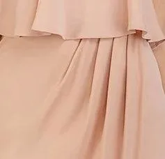 Pipa  pleated Dress - Blush