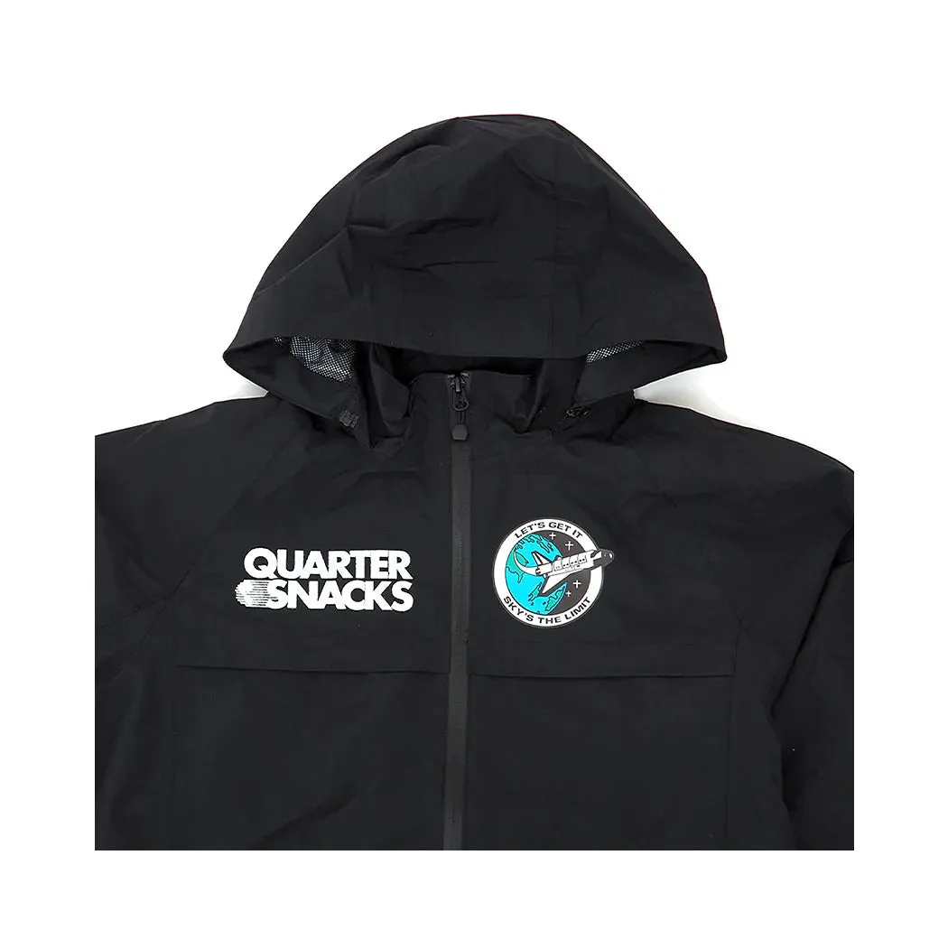 Quartersnacks Let's Get It Shell Jacket Black