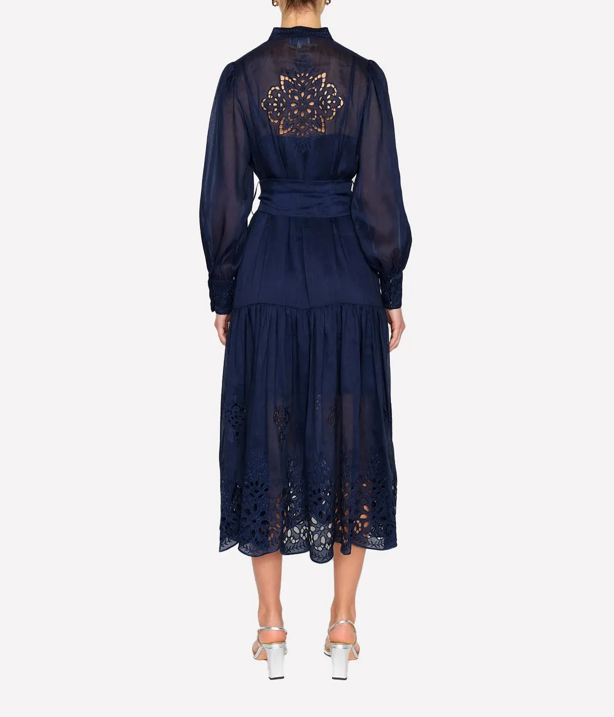 Raya Dress in Navy