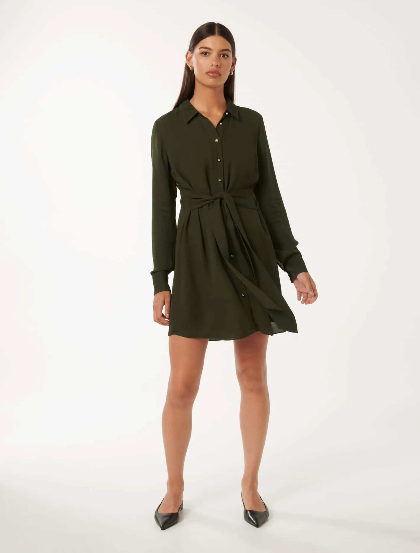 Sherri Mini Shirt Dress