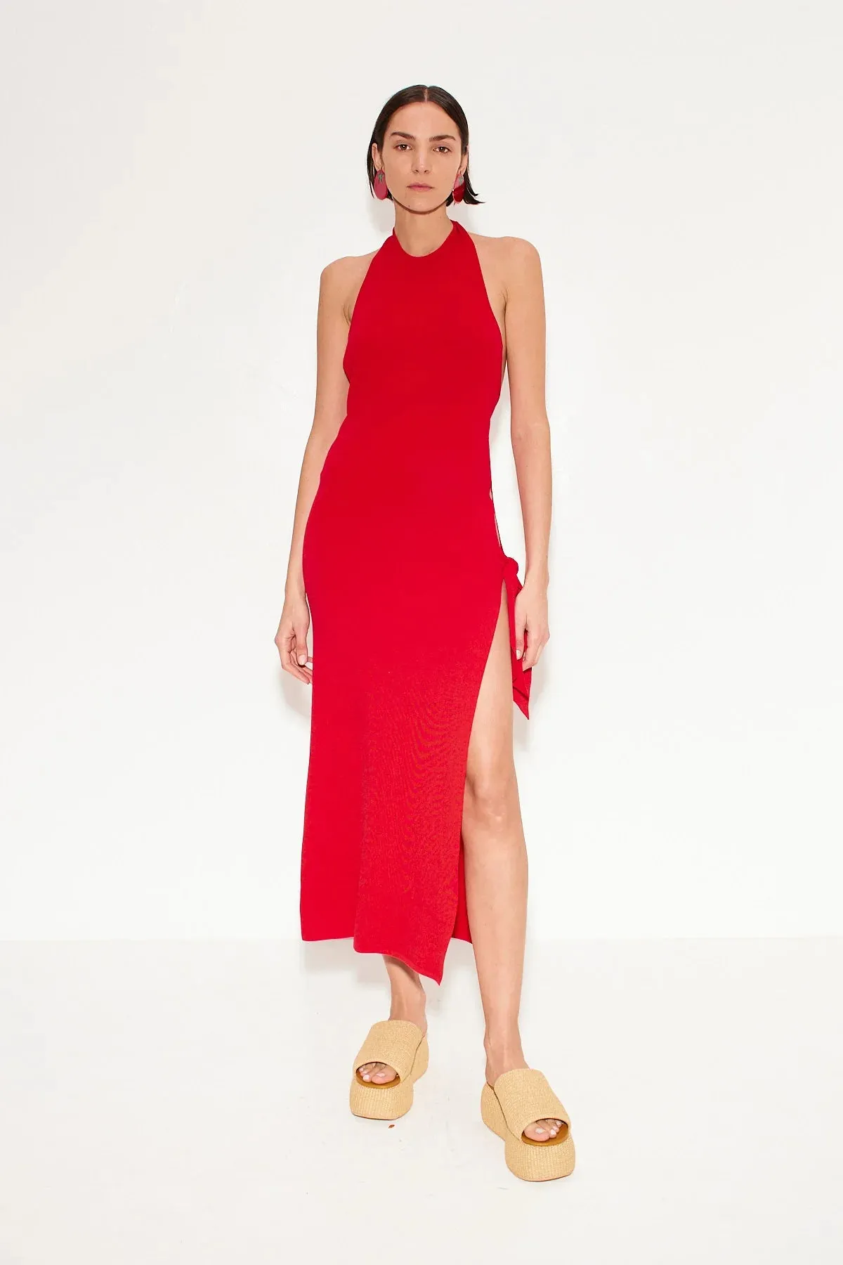 Simon Miller - Junjo Knit Dress - Retro Red