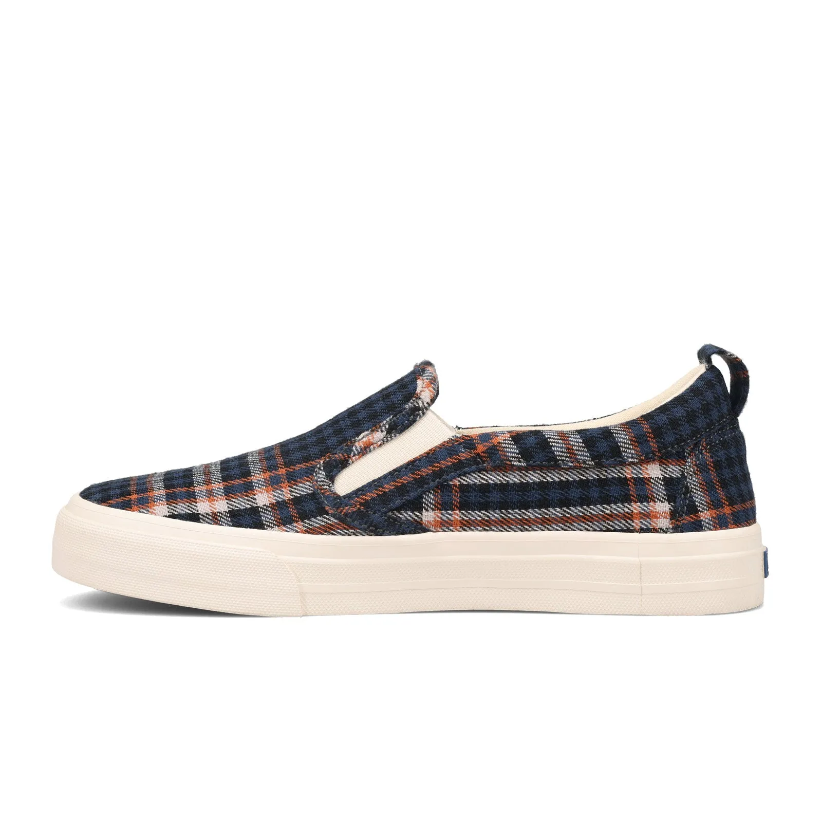 Taos Rubber Soul Slip On Sneaker (Women) - Blue Plaid