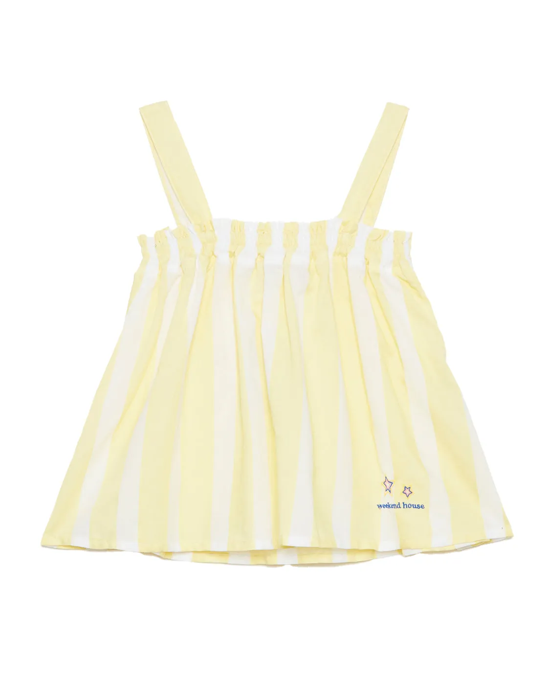 WEEKEND HOUSE KIDS Things I Like  YELLOW STRIPES TOP