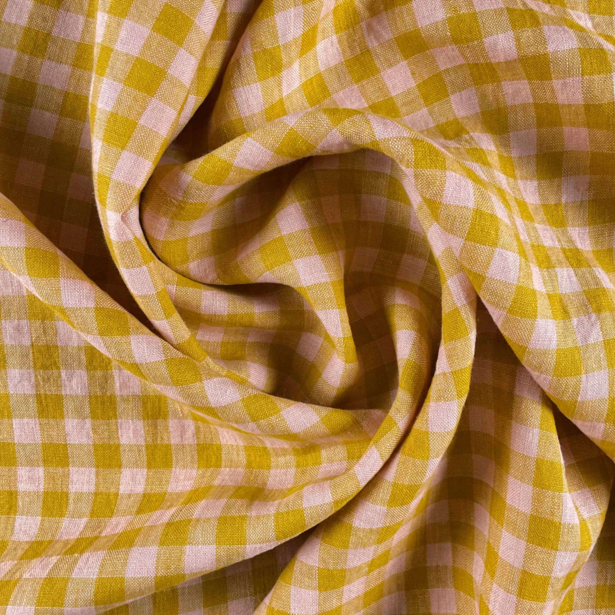 Wes Linen Gingham Fabric